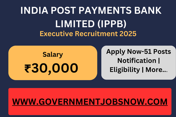 IPPB Executive Recruitment 2025