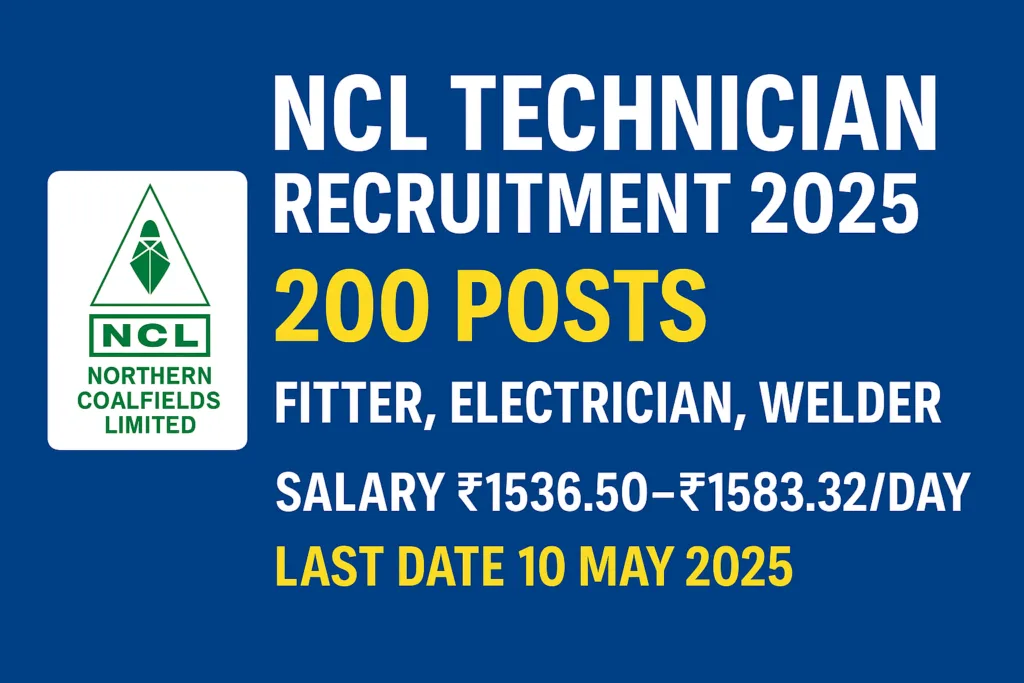 NCL Technician Recruitment 2025