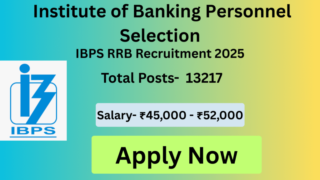 IBPS RRB RECRUITMENT 2025
