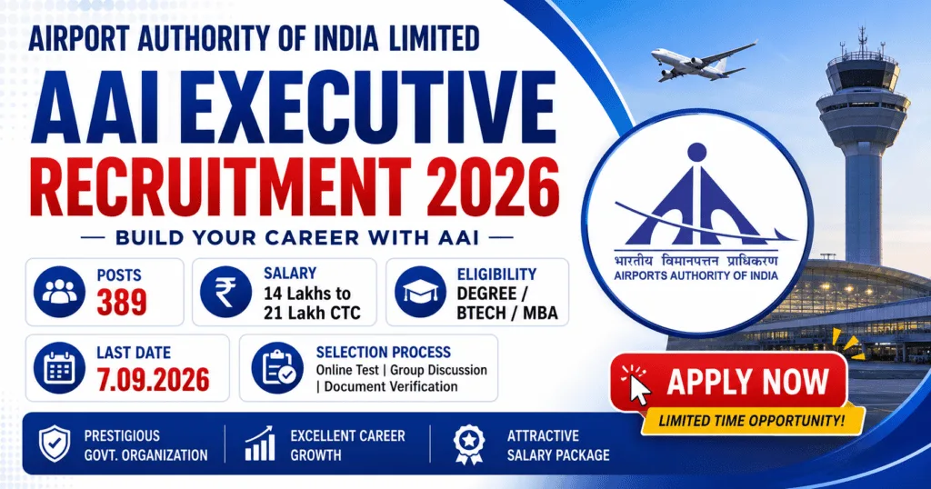 AAI Executive Recruitment 2026